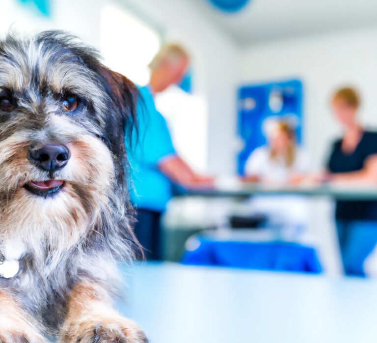 Hund beim Tierarzt